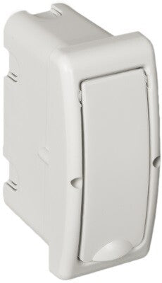 8692 CAJA EMPOTRABLE 2 ELEMENTOS MARCO Y PUERTA BLANCOS 60x130x62mm. ARELOS SOLERA