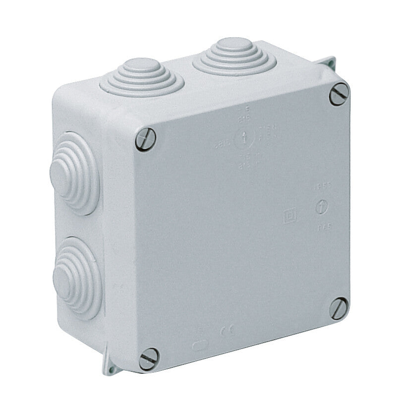 715 CAJA ESTANCA TORNILLOS 100x100 mm. SOLERA | Suministros Figmar