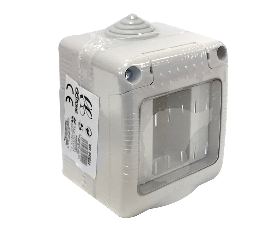 041022 CAJA DE SUPERFICIE CON TAPA 1 MODULO | Suministros Figmar