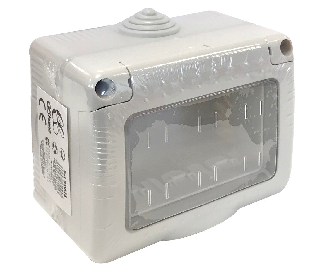 041024 SURFACE BOX WITH LID 3 MODULES