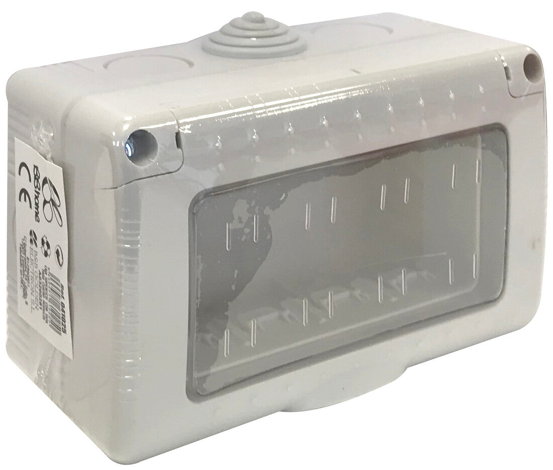 041025 SURFACE BOX WITH LID 4 MODULES