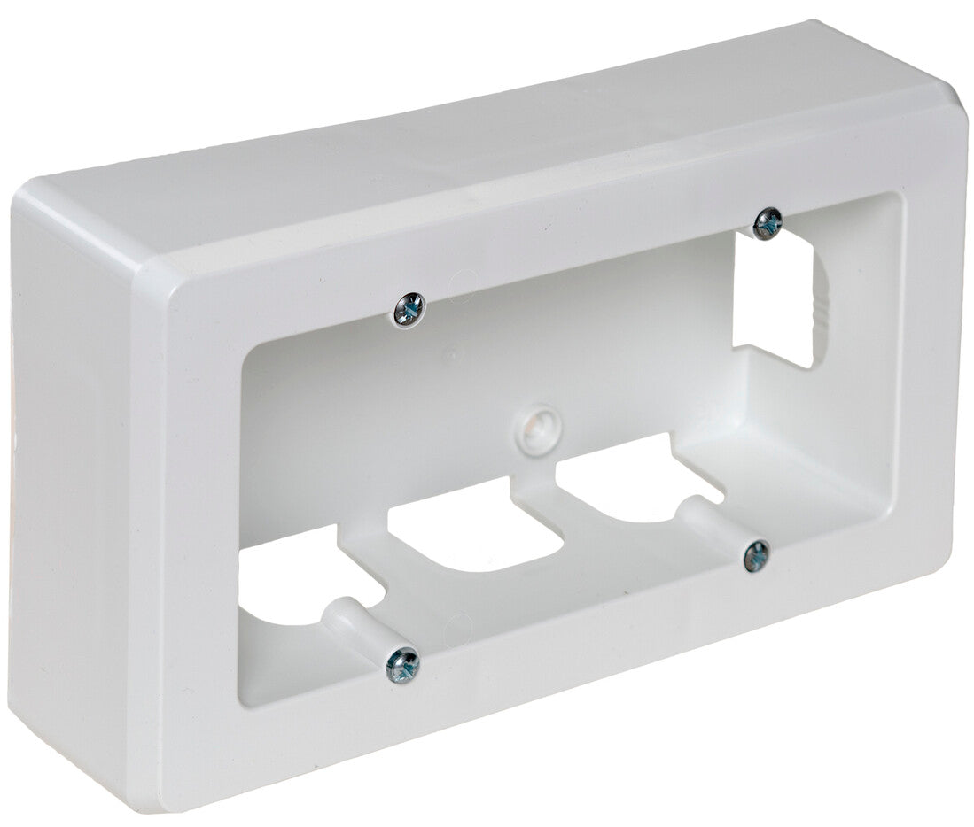 92 ZOCALO 2 ELEMENTOS BLANCO SOLERA 165x96x43mm