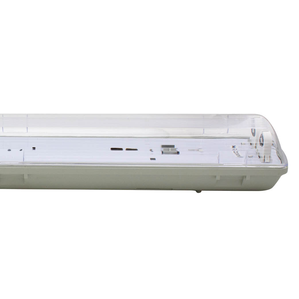203200019 PANTALLA ESTANCA PARA 2 TUBOS LED T8 150cm GSC