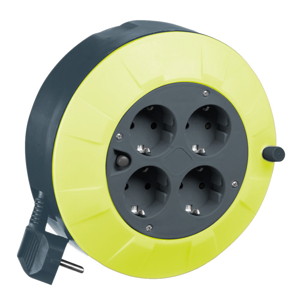100510000 5m EXTENDABLE CABLE REEL 4T 3x1.5mm IP20 GSC