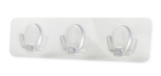 P4004T BL COLGADOR MULTIUSOS 3 GANCHOS C/VENTOSA