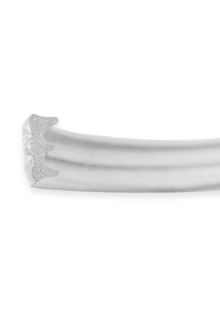 B2001B 6m BURLETE PUERTA-VENTANA TIPO ´E´ BLANCO | Suministros Figmar