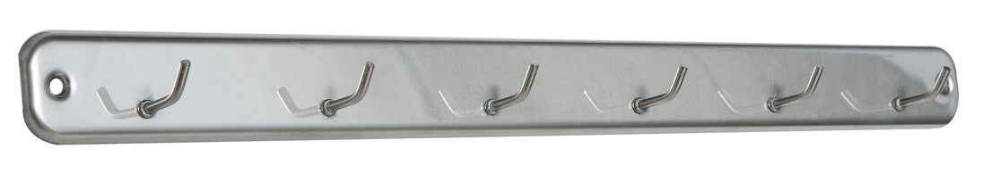 P5001I BL 1u MULTIPURPOSE HANGER 6 STAINLESS STEEL HOOKS KÖPPELS