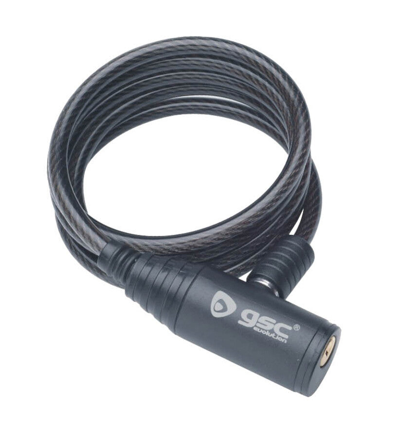 502010001 1m CANDADO BICICLETA 12mm GSC | Suministros Figmar