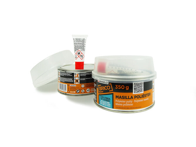10735 MASILLA FIBRA VIDRIO BRICO+CATAL.340g + 10g MIARCO