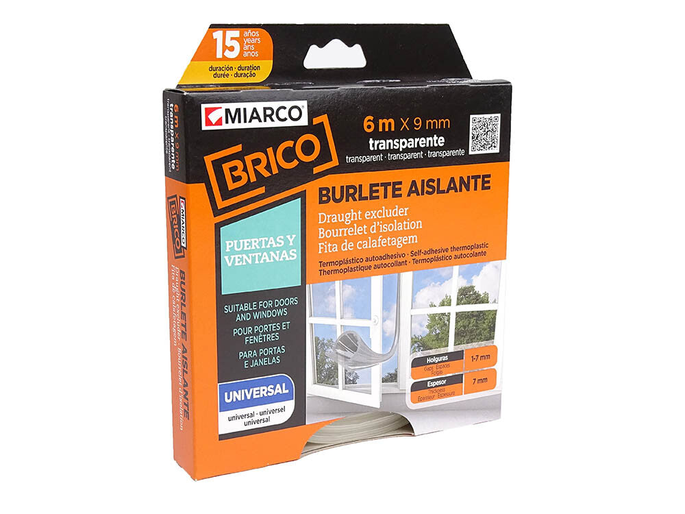 17208 UNIVERSAL TRANSPARENT SEAL 6x9mm MIARCO