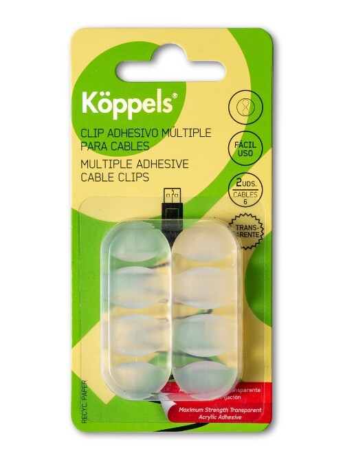 K1013T CLIP ADHESIVO MULTIPLE PARA CABLES KOPPELS
