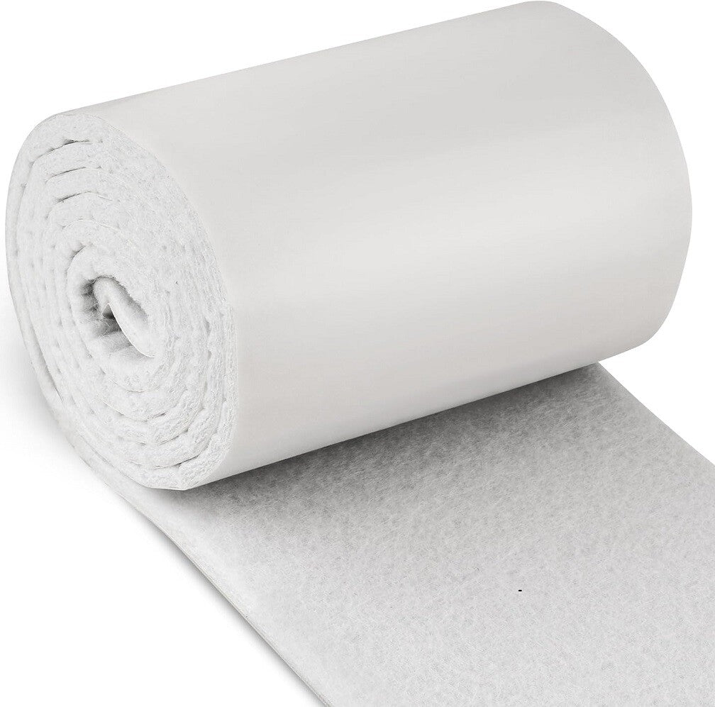 F2001B 1m ROLLO FIELTRO ADHESIVO BLANCO 8,5cm KOPPELS