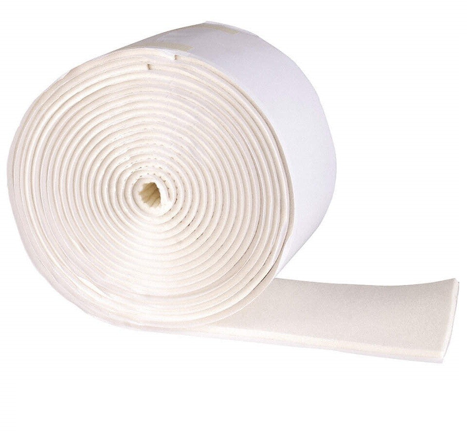 F2004B 1m ROLLO FIELTRO ADHESIVO BLANCO 2,5cm KOPPELS