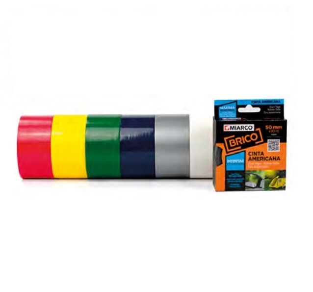 35662 CINTA AMERICANA BRICO NEGRO 50mm x 10m MIARCO