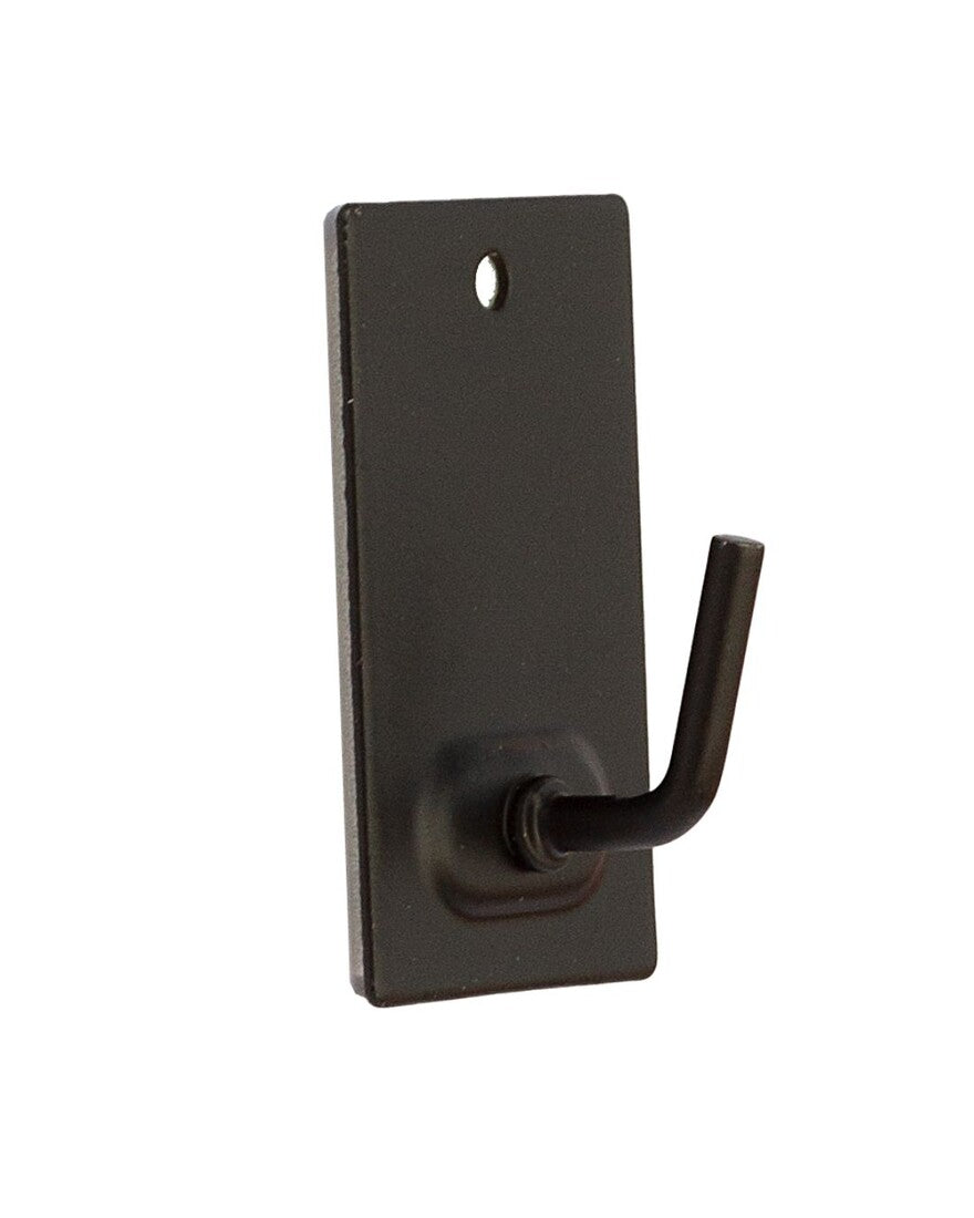 P2001N BL 3ud PERCHA ACERO ADHESIVA NEGRA KOPPELS