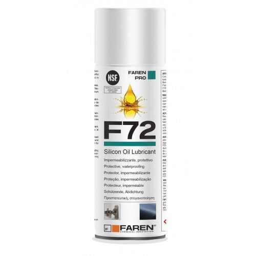 972003 400ml SILICONE LUBRICANT SPRAY F72