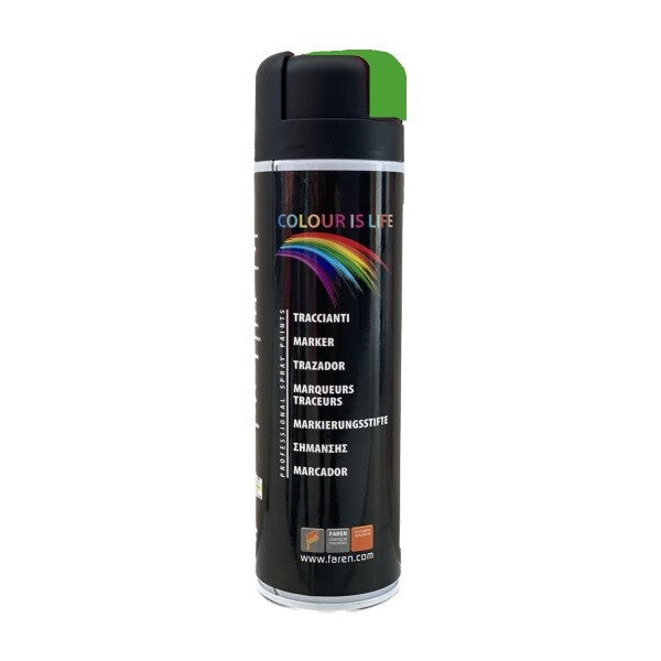 8VE500 SPRAY PINTURA VERDE FLUORESCENTE 500ml