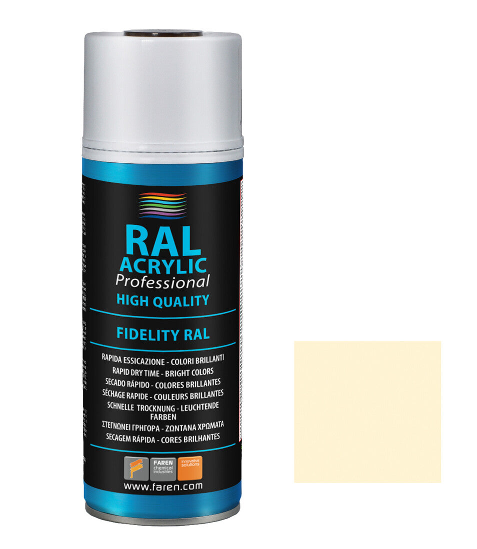 4VC400 SPRAY PINTURA MARFIL CLARO RAL 1015 400ml.