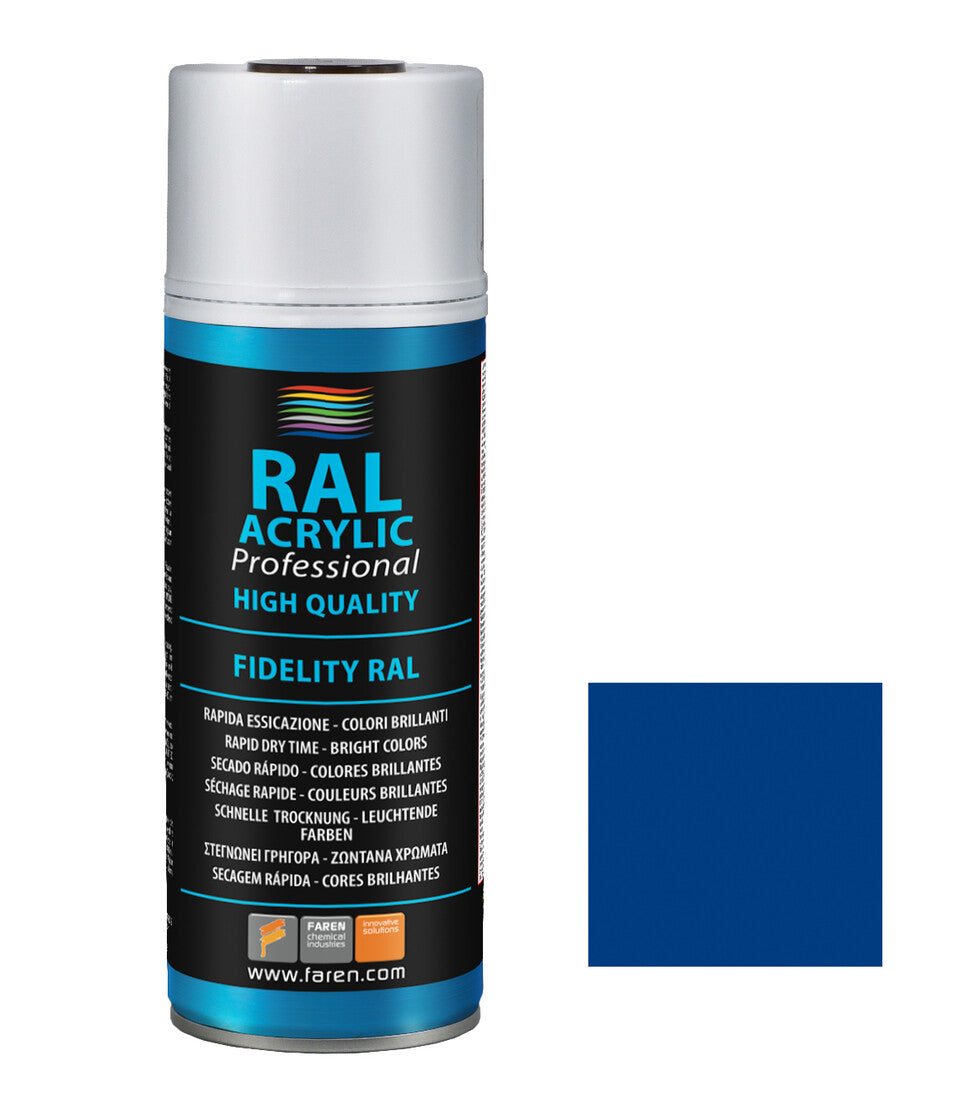 4VP400 SPRAY PINTURA AZUL TRAFICO RAL 5017 400ml.