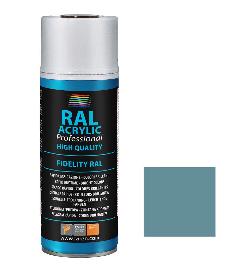 4VU400 SPRAY PAINT ASH GREY RAL 7000