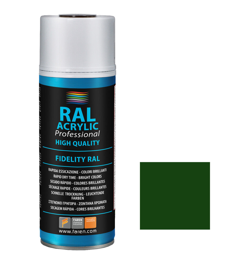 6VP400 SPRAY PINTURA VERDE ESMERALDA RAL 6001 400ml | Suministros Figmar