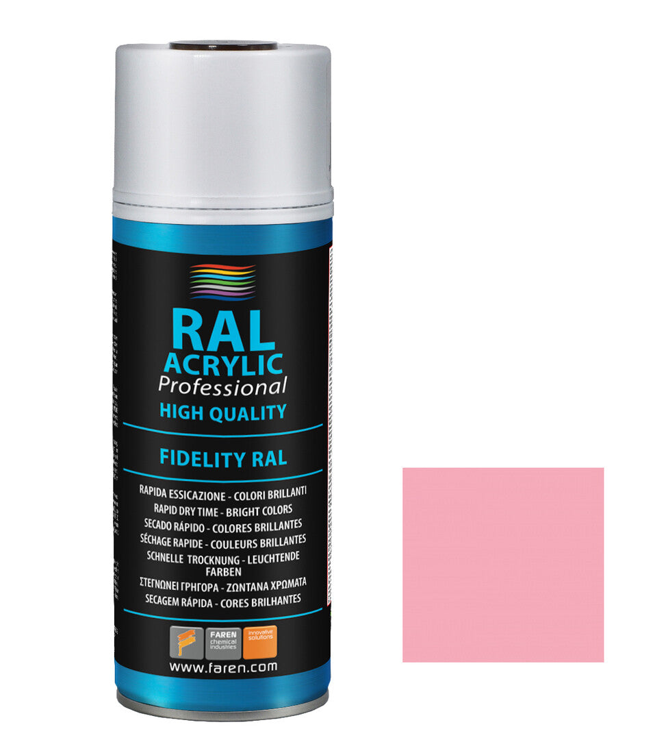 4VJ400 SPRAY PINTURA ROSA CLARO RAL 3015 400ml | Suministros Figmar