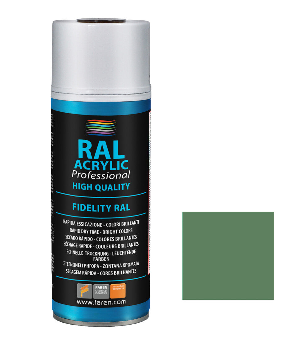 4VS400 SPRAY PINTURA VERDE RESEDA RAL 6011 400ml