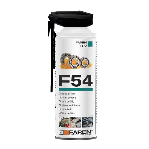 959SDESPPT F54 400ml SPRAY LUBRICANTE GRASA DE LITIO CON DIFUSOR