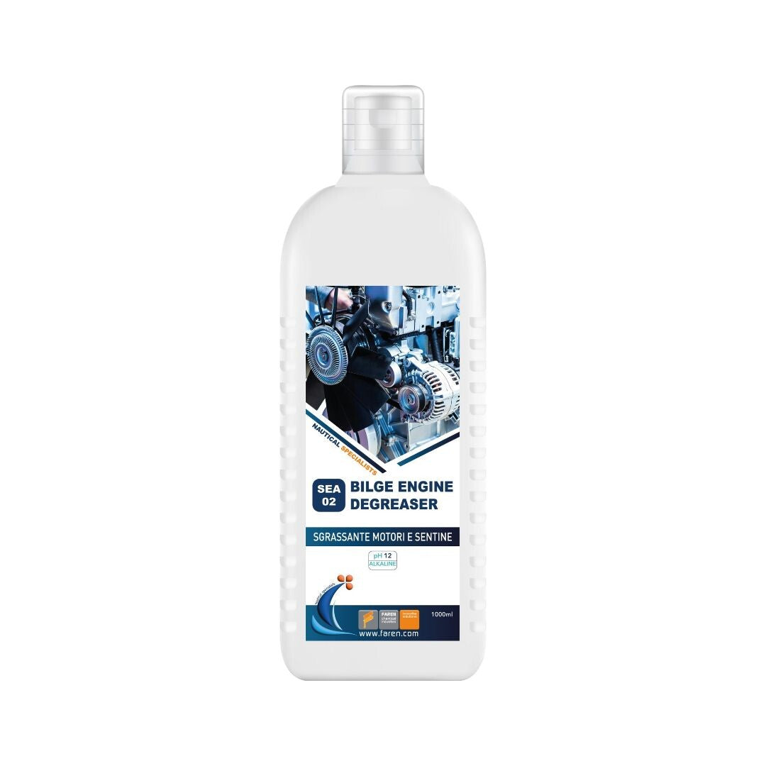 4ML001SPPT DEGREASER FOR ENGINES AND BILGES 1L FAREN BOAT