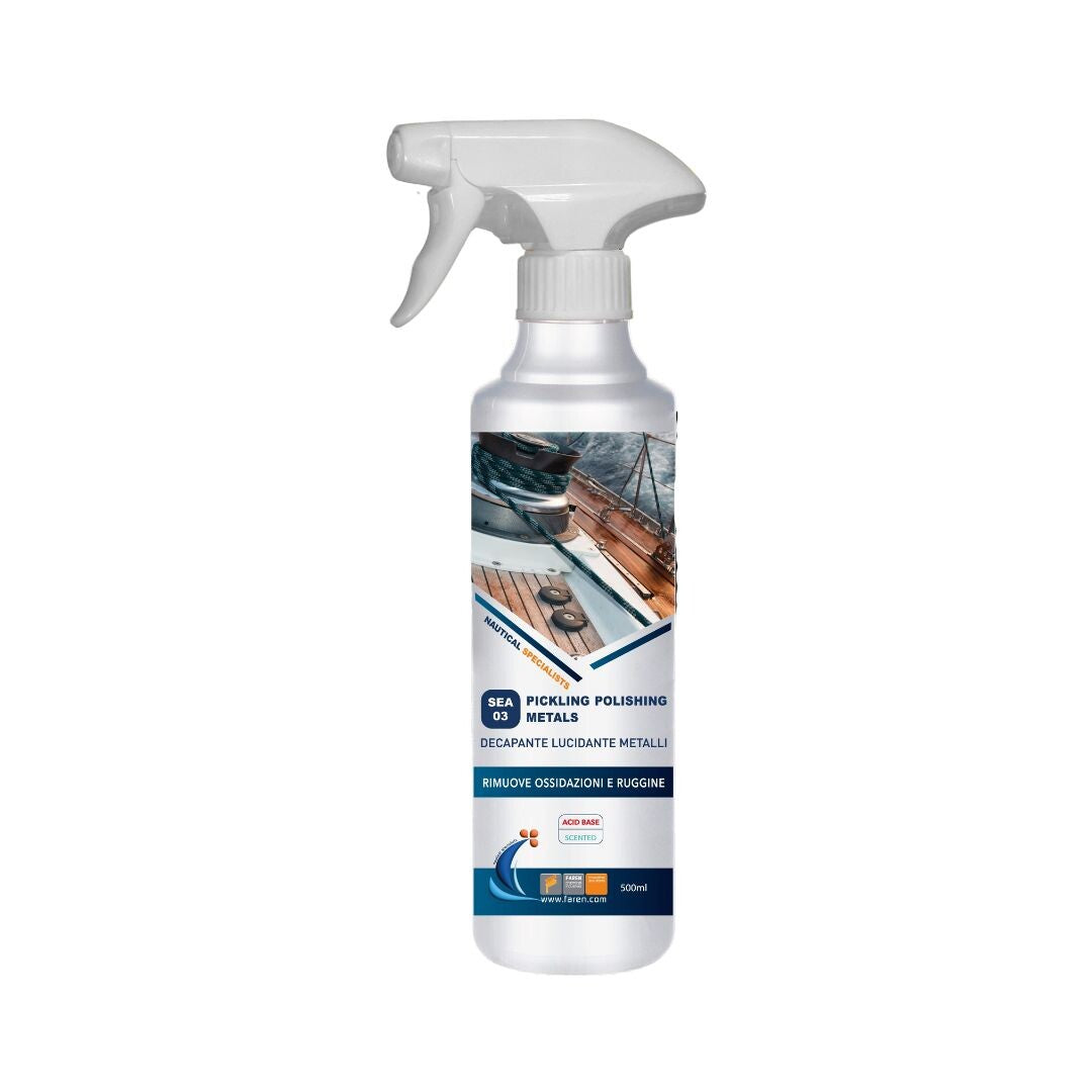 4MM500SPPT DECAPANTE ABRILLANTADOR DE METALES 500ml BARCO FAREN