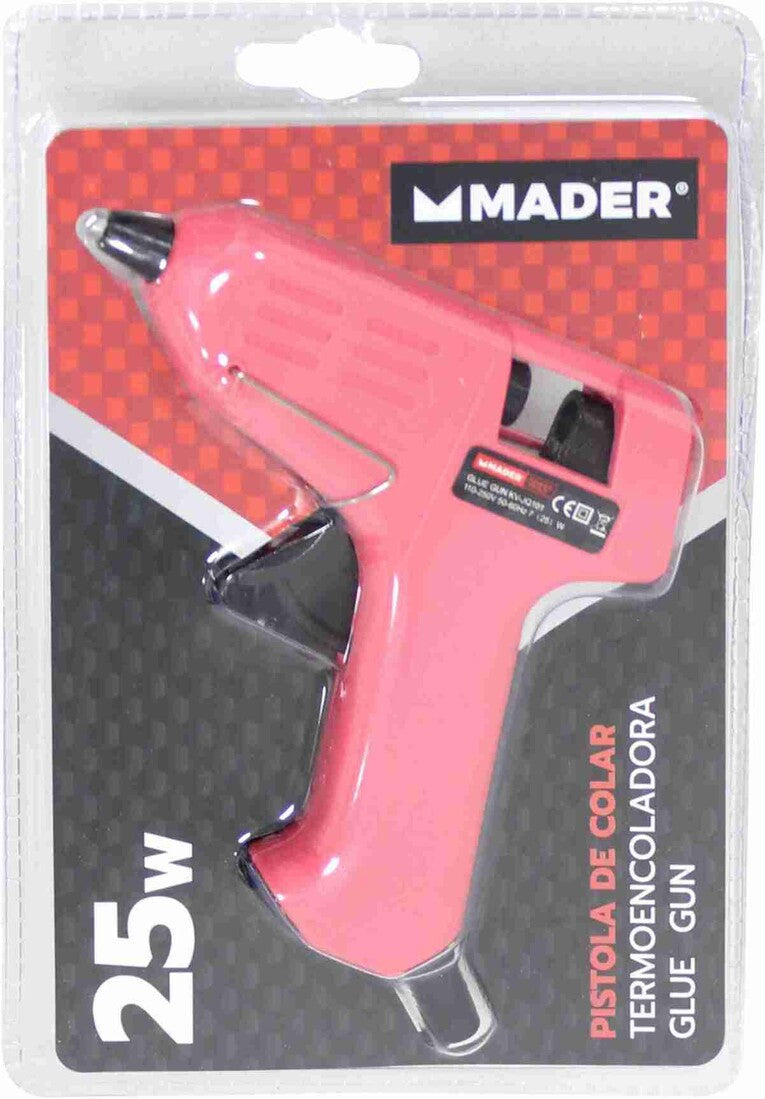 63286 BL PISTOLA APLICADORA PEGAMENTO 25W ø7mm MAD
