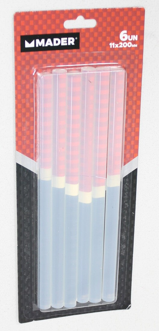 34028 6ud BL BARRA COLA TERMOFUSIBLE 11x200mm