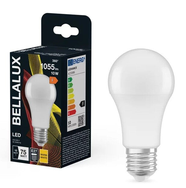 128101 STANDARD LED LAMP 10W E27 2700K BELLALUX