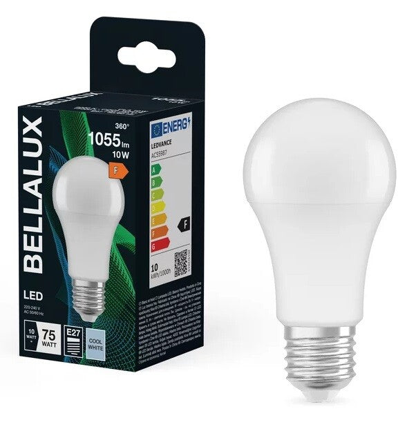 317682 LAMPARA STANDARD LED E27 10W 6500K BELLALUX