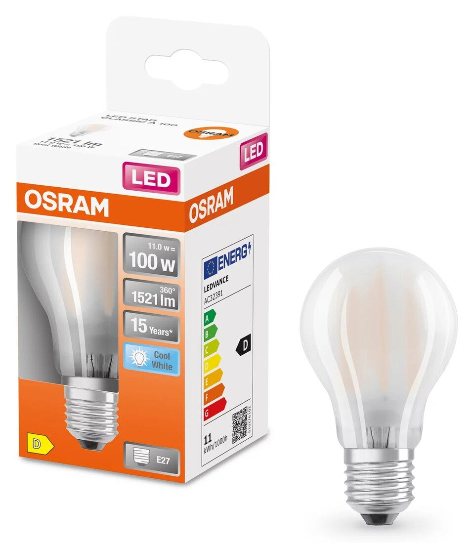 434028 LAMPARA STANDARD FIL LED MATE E27 10W 4000K RETROFIT OSRAM | Suministros Figmar
