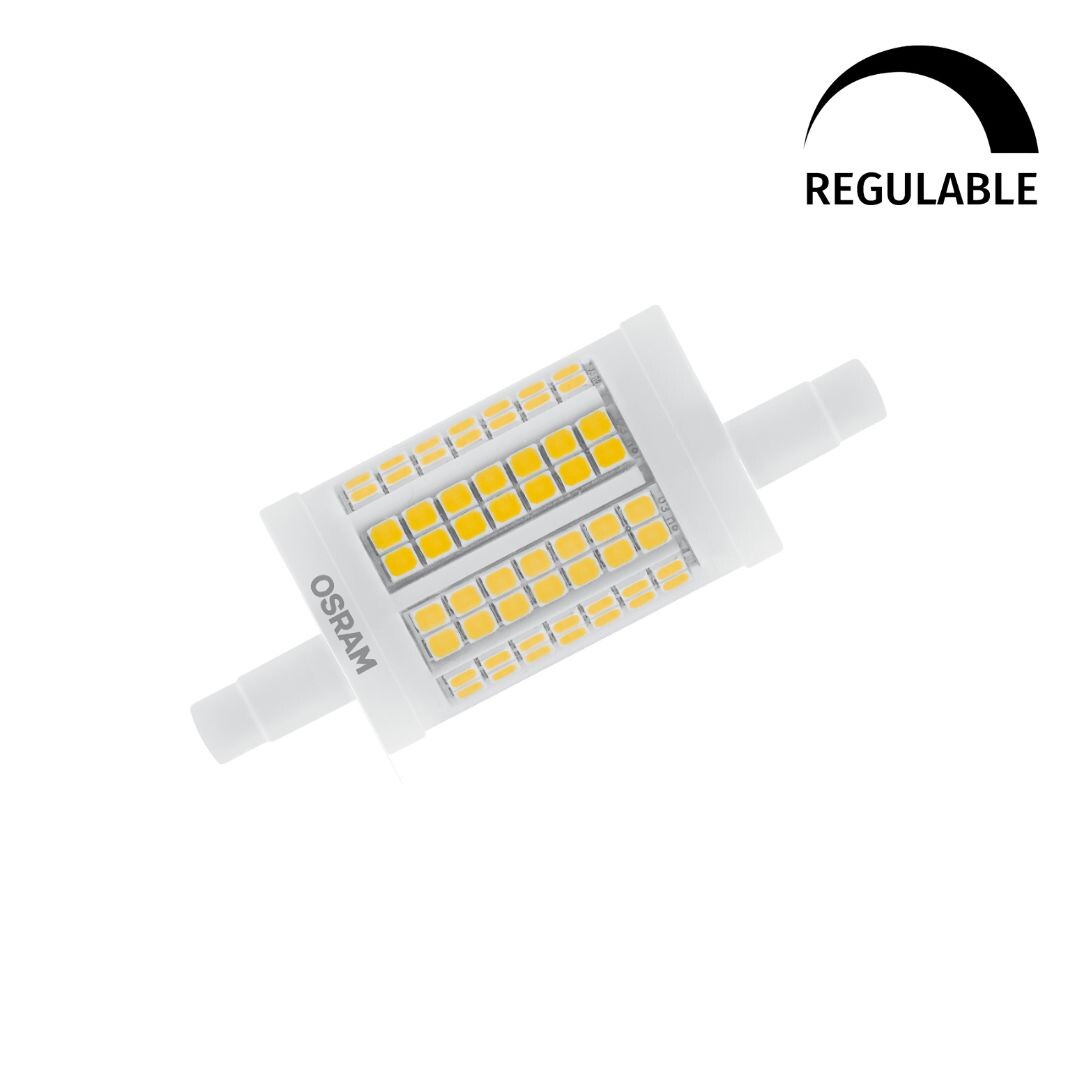 432536 LINEARE LED-LAMPE DIMMBAR R7S 11,5W 2700K 78mm LINE OSRAM
