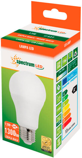WOJ13892 LAMPARA STANDARD LED 13W E27 3000K SPECTR