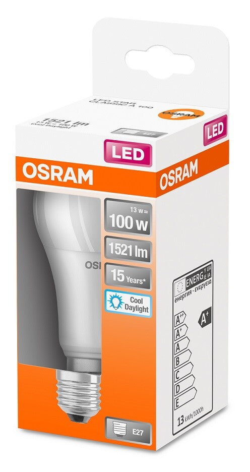 304277 LAMPARA STANDARD LED E27 13W 6500K STAR OSRAM