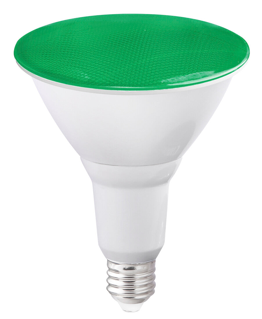 200620027 PAR38 LED LAMP 15W E27 GREEN IP65 GSC