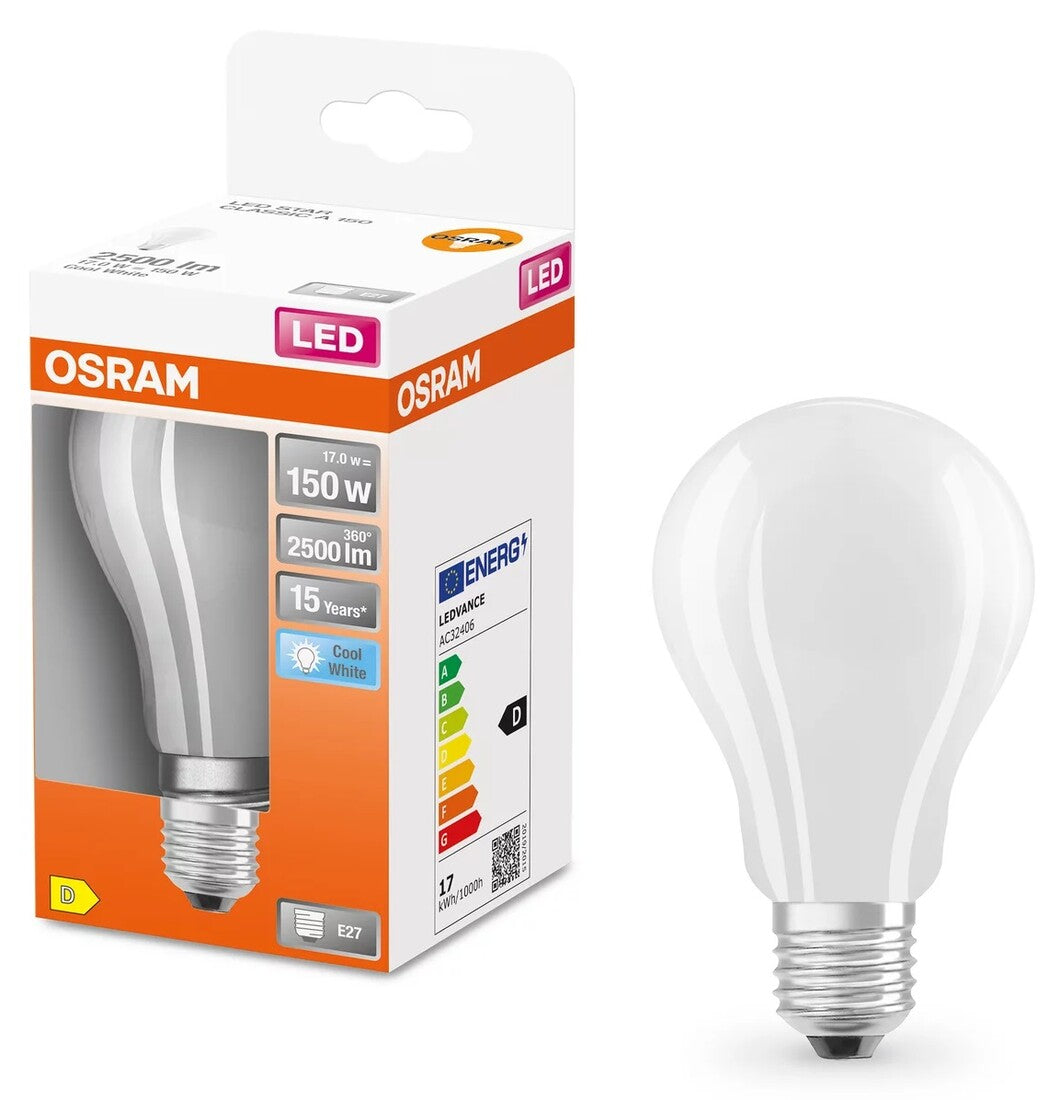 305038 STANDARD FIL LED MATE LAMP E27 16W 4000K RETROFIT OSRAM