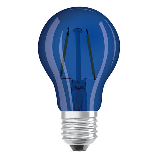 434004 LAMPARA STANDARD LED AZUL E27 2,5W STAR DECOR OSRAM