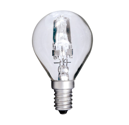 40016 LAMPARA ESFERICA HALOGENA CLARA 28W E14