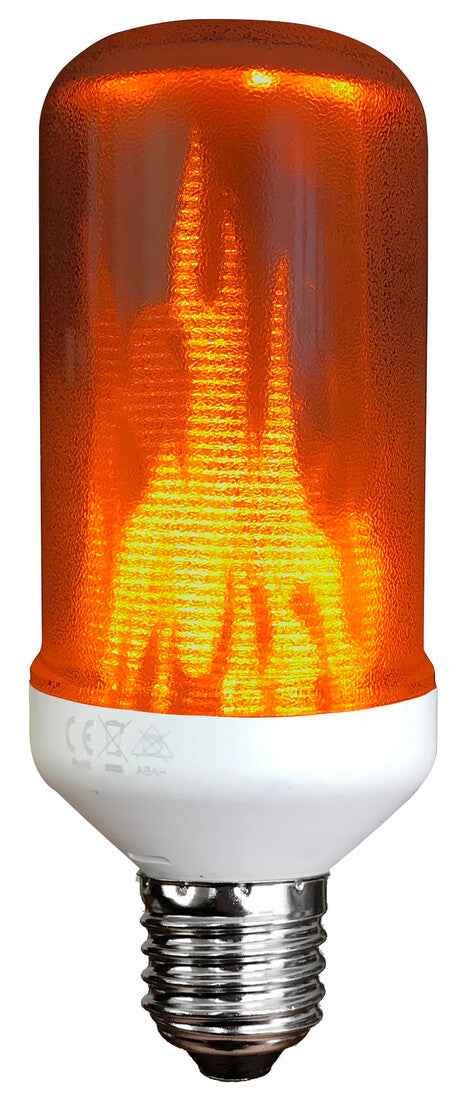 2600454 LAMPARA LED DECORATIVA EFECTO LLAMA E27 3W