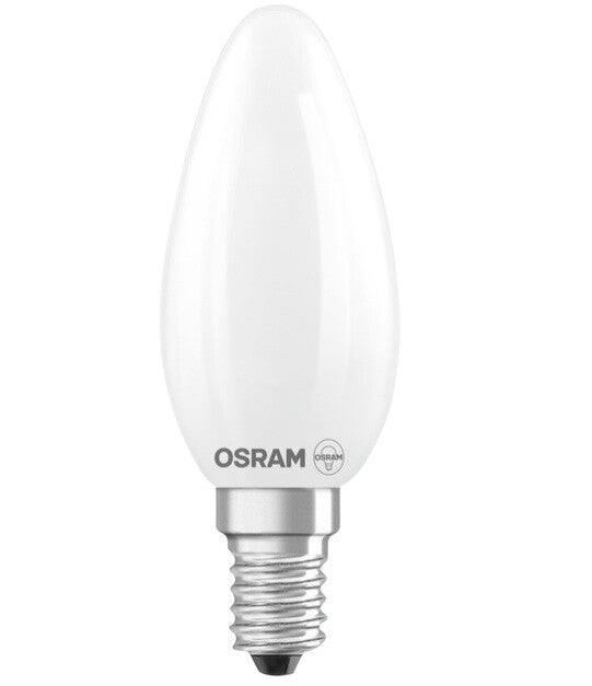 467127 LAMPARA VELA FIL LED MATE E14 3,4W 6500K RETROFIT OSRAM
