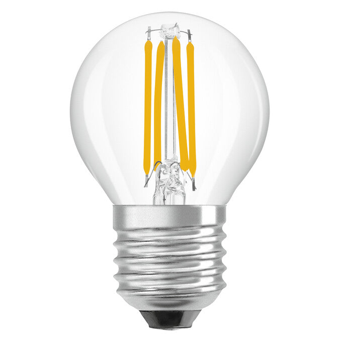 443947 LAMPARA ESFERICA FIL LED REGULABLE E27 3,4W 2700K RETROFIT OSRAM