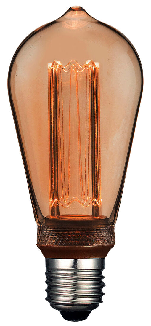 2601214 LAMPARA PERA FILAMENTO LED E27 4W 1800K