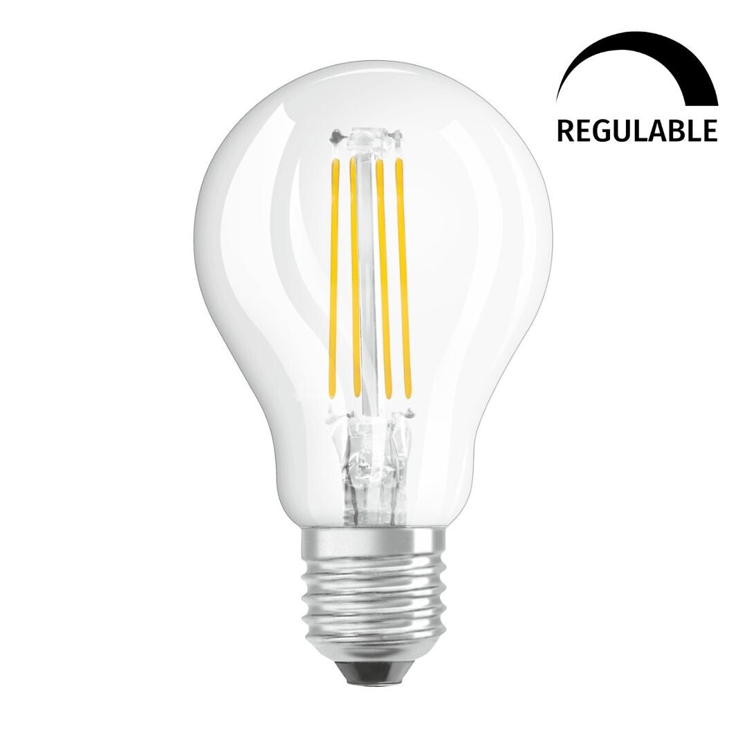 436800 LAMPARA ESFERICA FIL LED REGULABLE E27 5W 2700K RETROFIT OSRAM