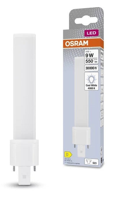558045 LAMPARA LED G23 4W 4000K DULUX S9 OSRAM