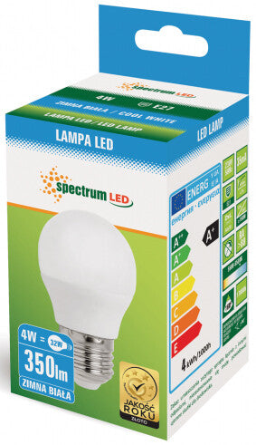 WOJ13033 LED-KUGELLEUCHTE 4W E27 6500K 310Lm