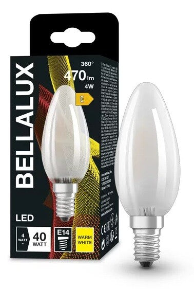 115491 LED CRYSTAL CANDLE LAMP 4W E14 2700K BELLA